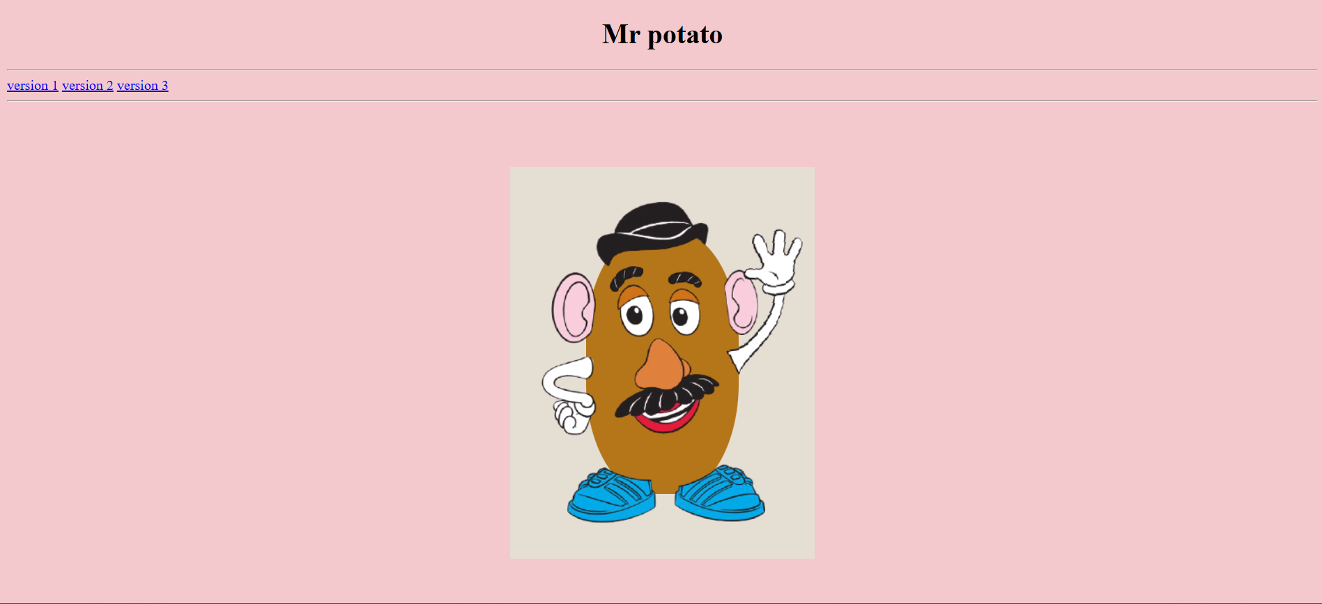 Mr Potato